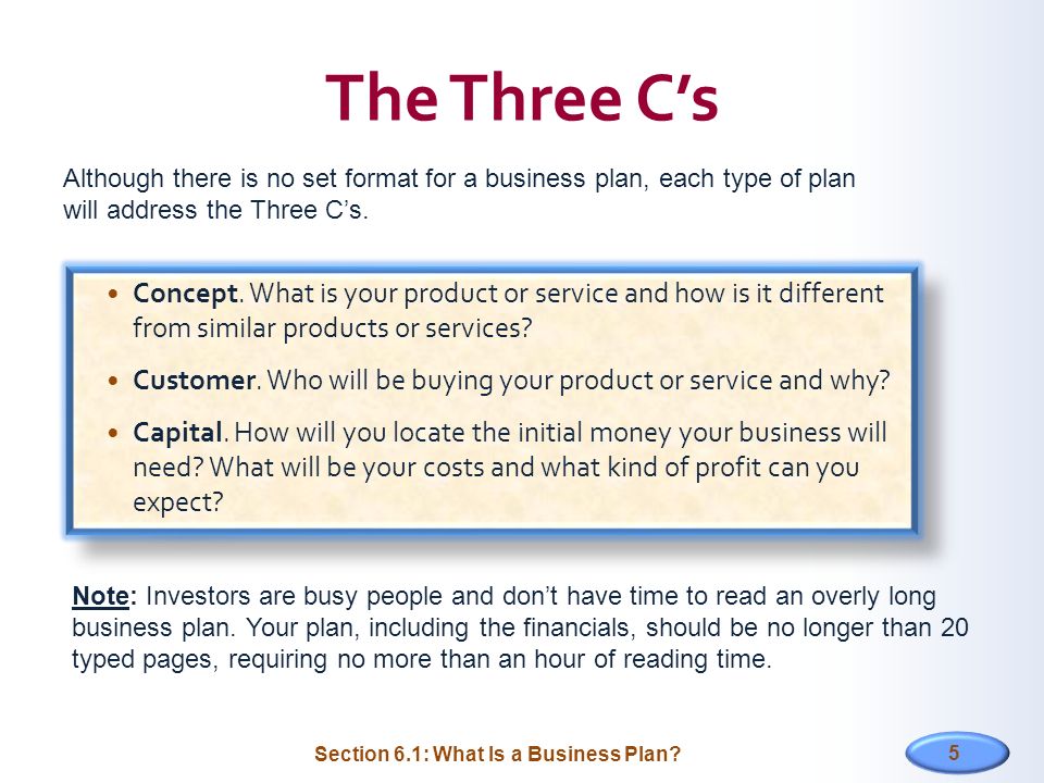 3 Types of Business Planning